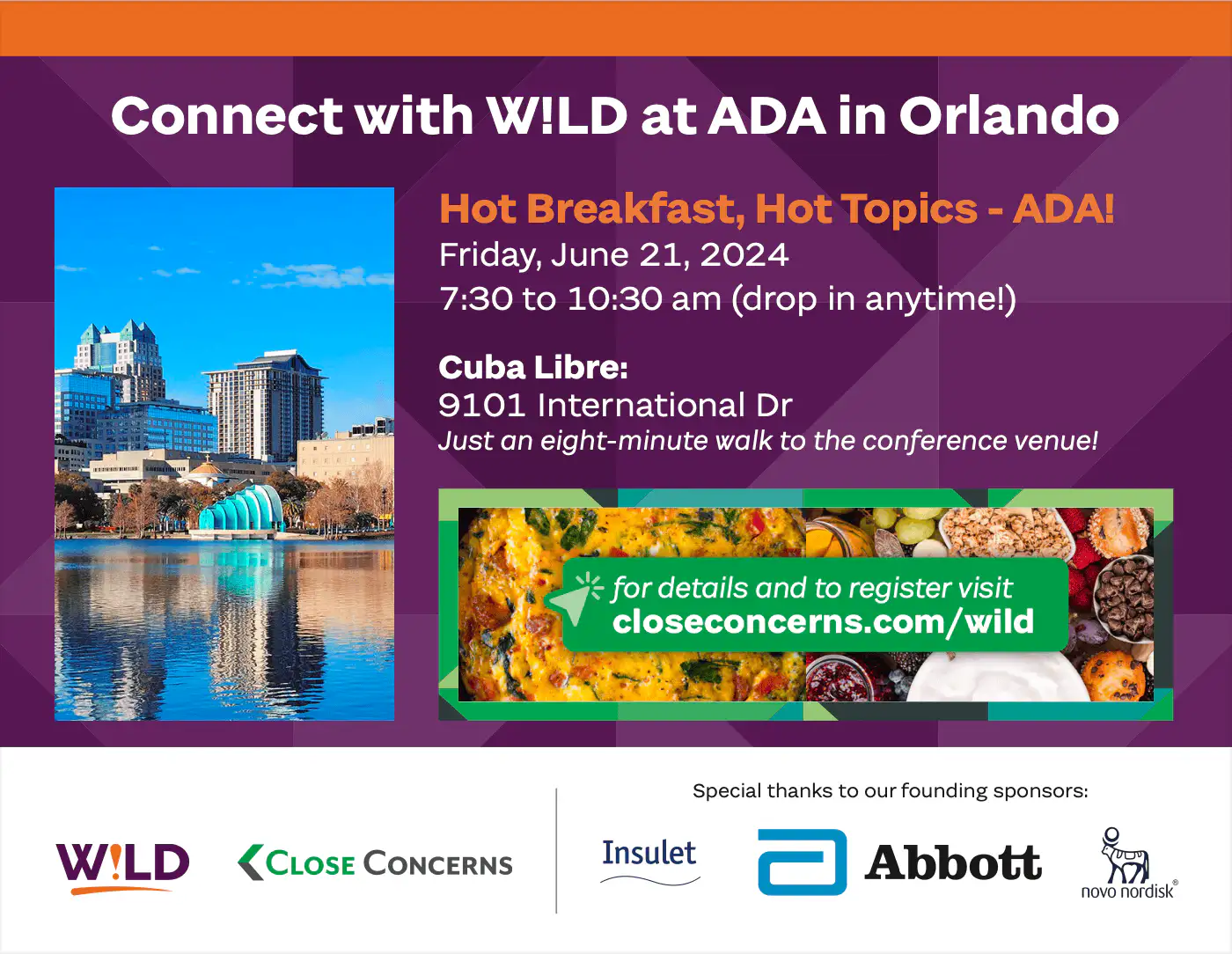 Connect with W!LD at ADA in Orlando